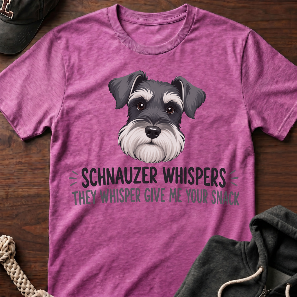 Schnauzer Whispers T-Shirt