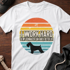 I Work Hard Sunset T-Shirt