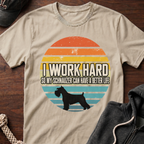 I Work Hard Sunset T-Shirt