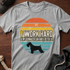 I Work Hard Sunset T-Shirt