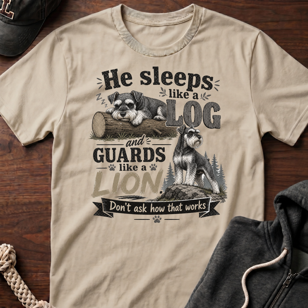 He sleeps like a log T-Shirt