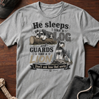 He sleeps like a log T-Shirt