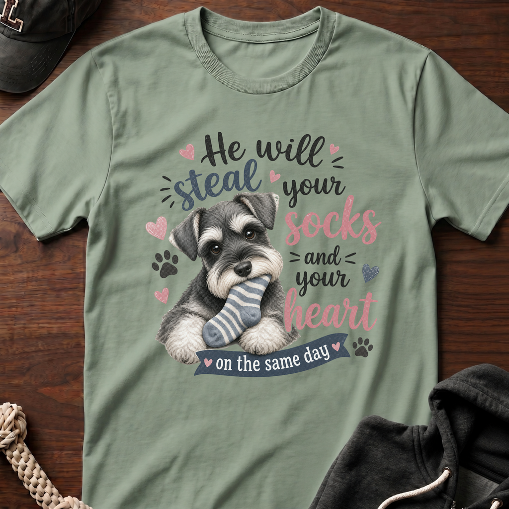 He will steal your socks T-Shirt