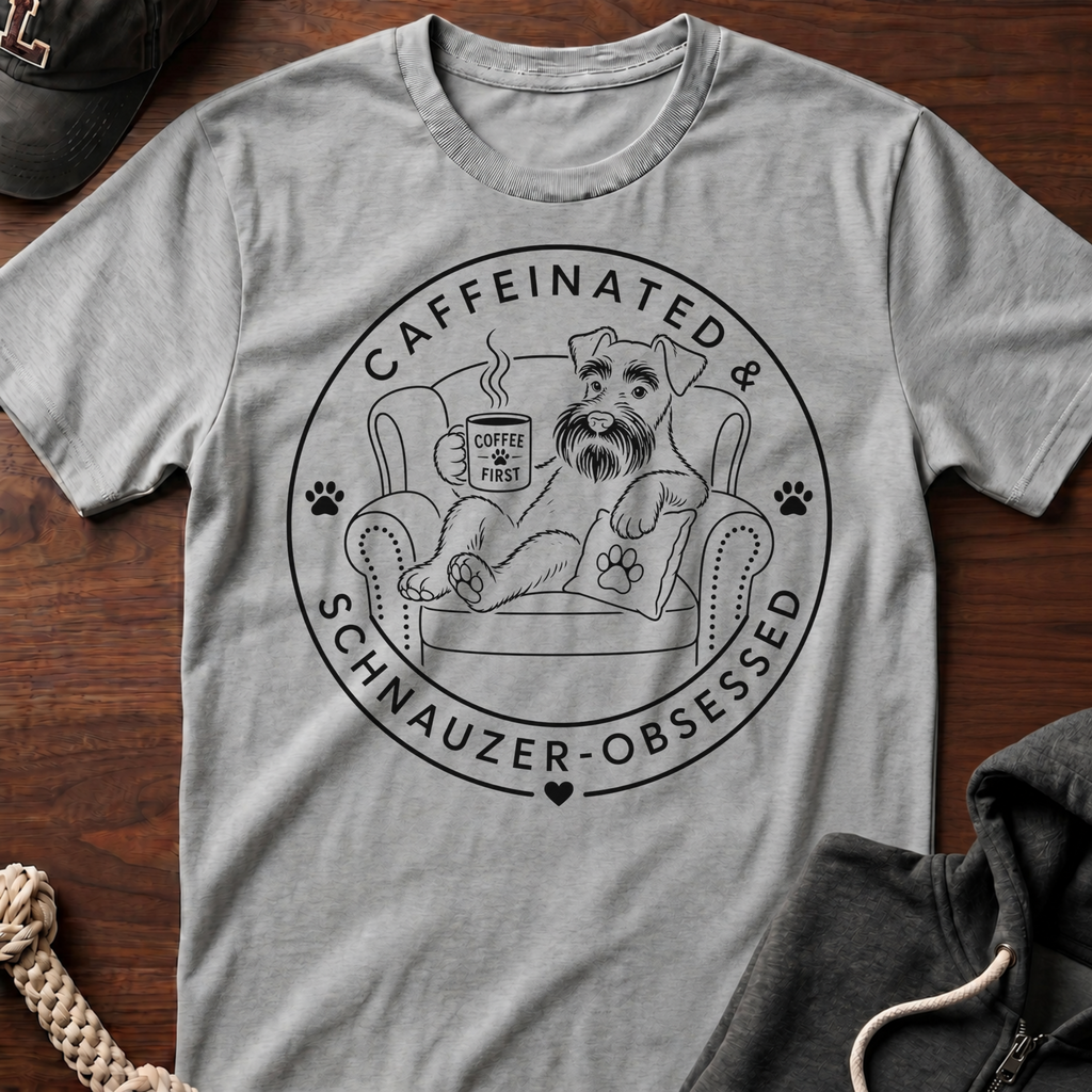 Caffeinated_Line T-Shirt