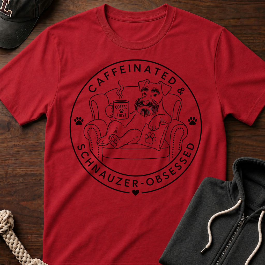 Caffeinated_Line T-Shirt