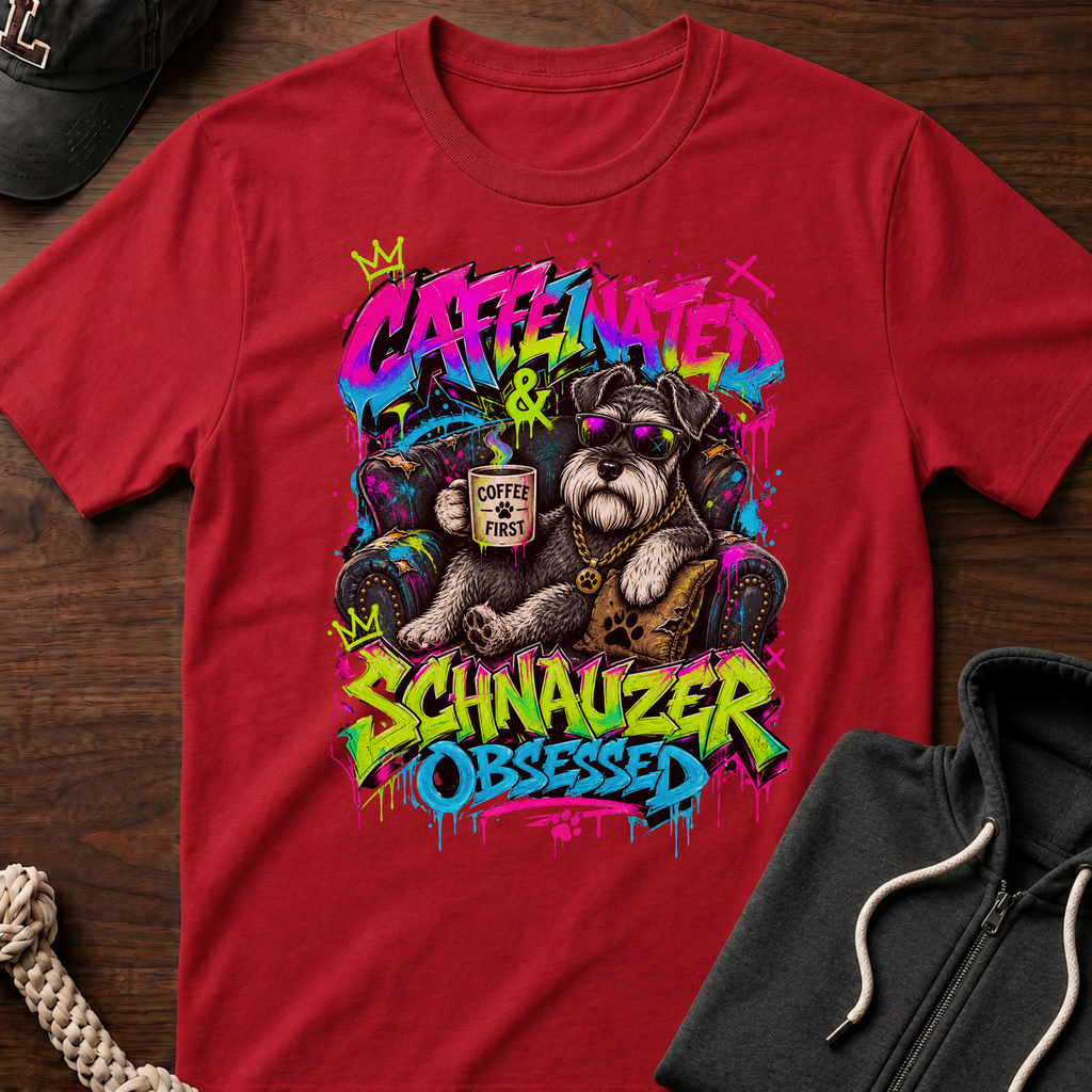 Caffeinated Tagged T-Shirt