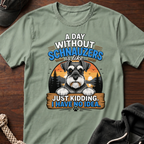 A Day Without_Line T-Shirt