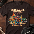 Schnauzers Know Chill Woody T-Shirt