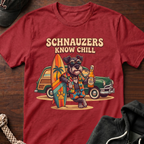 Schnauzers Know Chill Woody T-Shirt