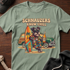 Schnauzers Know Chill Woody T-Shirt