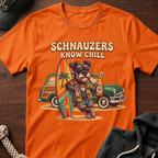Schnauzers Know Chill Woody T-Shirt