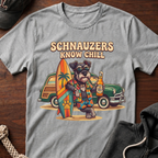 Schnauzers Know Chill Woody T-Shirt