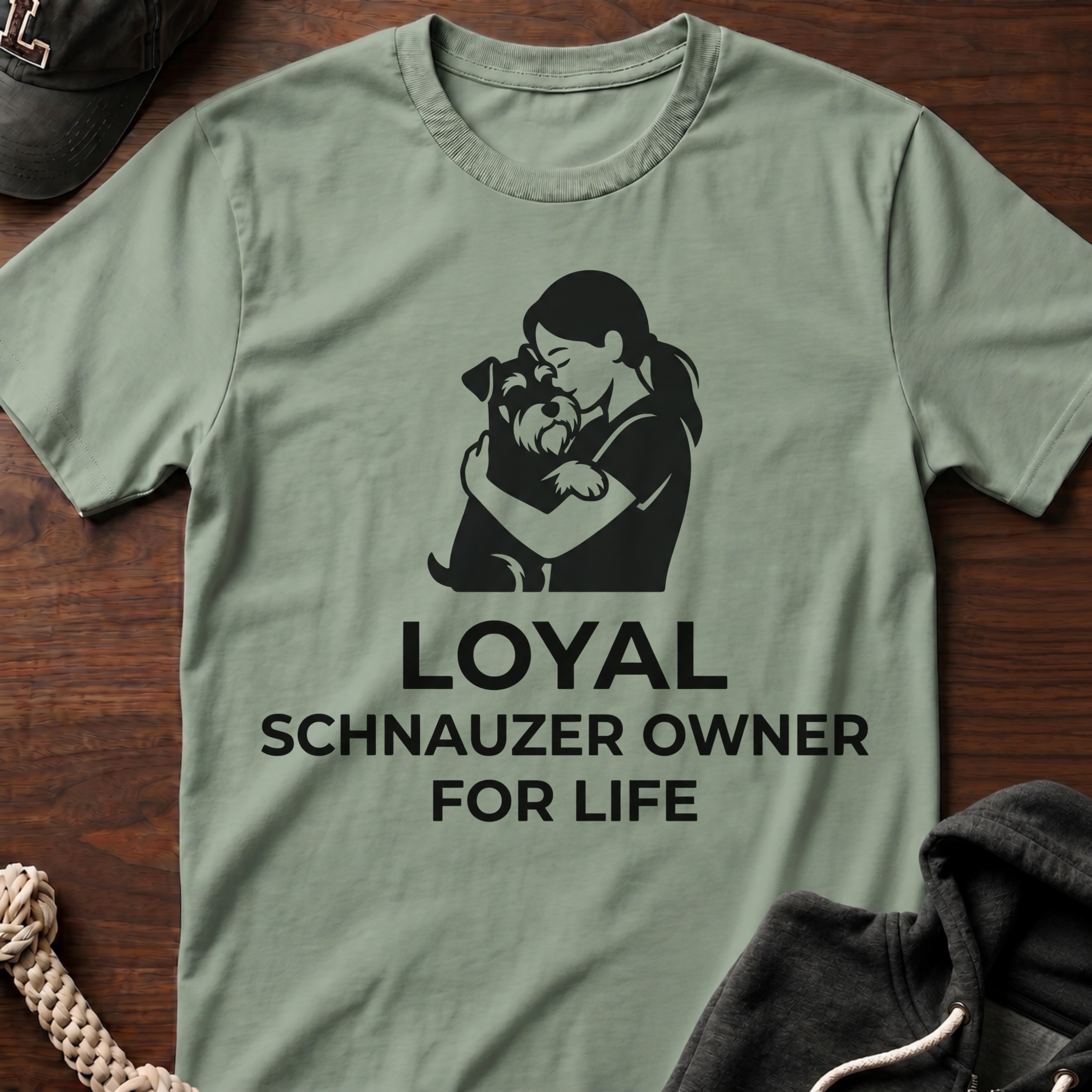 Loyal Schnauzer Owner For Life T-Shirt