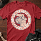 My Heart Wears Schnauzer Fur T-Shirt
