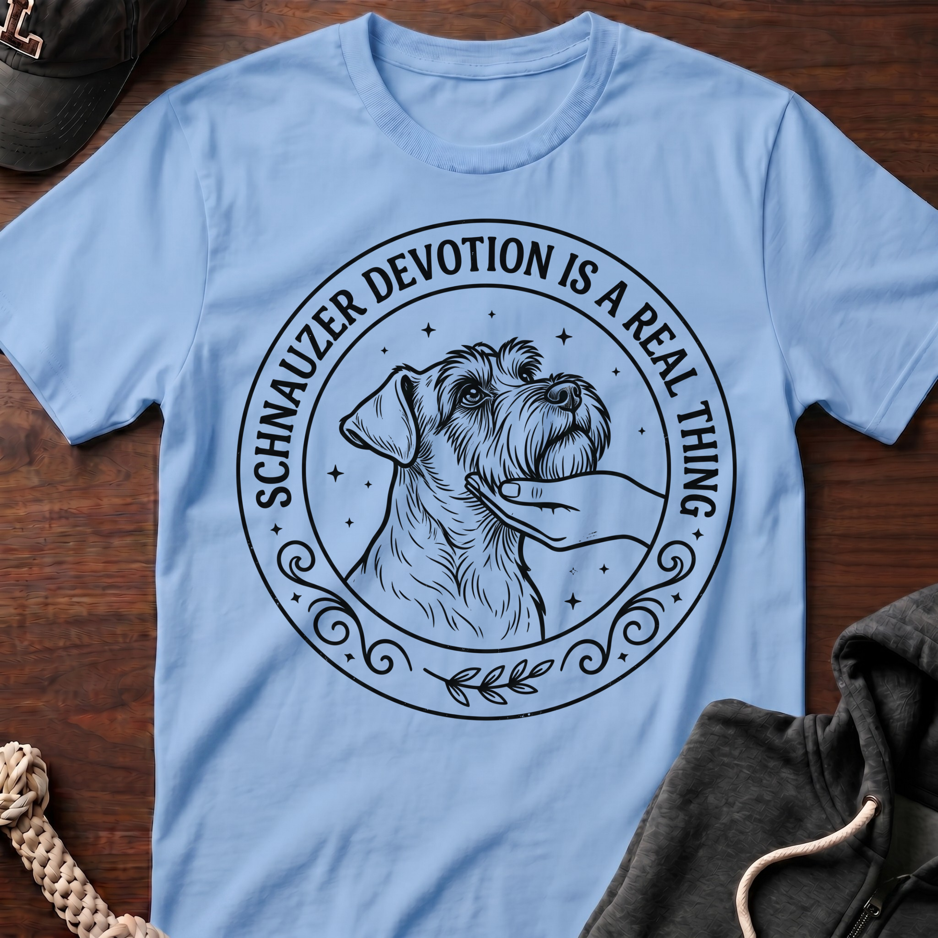 Schnauzer Devotion Is A Real Thing T-Shirt