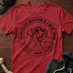 Schnauzer Devotion Is A Real Thing T-Shirt