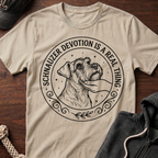 Schnauzer Devotion Is A Real Thing T-Shirt