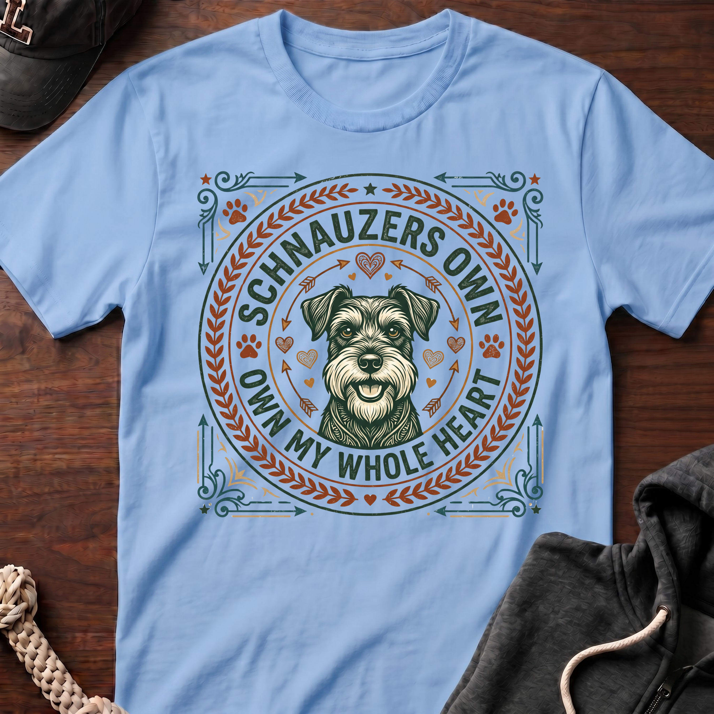 Schnauzers Own My Whole Heart T-Shirt