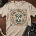 Schnauzers Own My Whole Heart T-Shirt