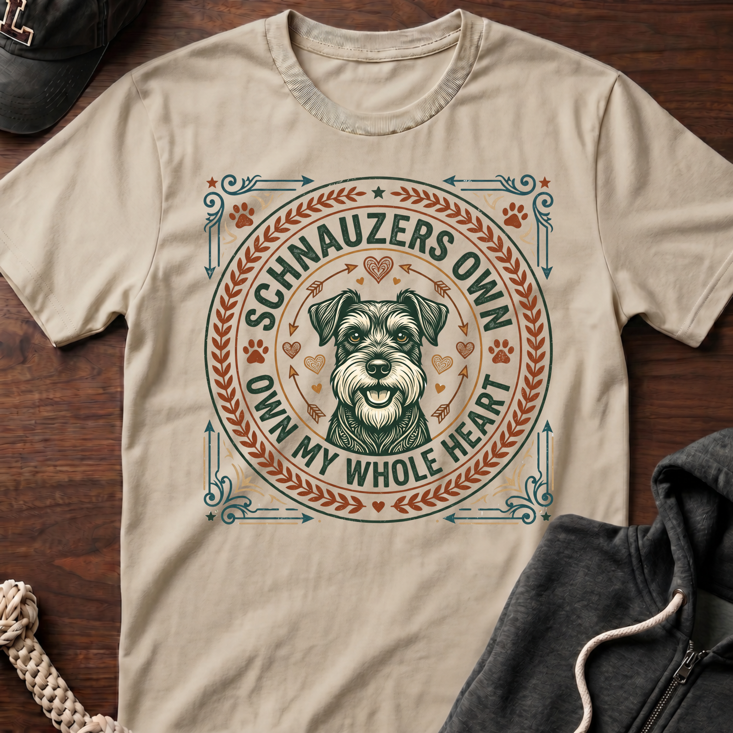 Schnauzers Own My Whole Heart T-Shirt