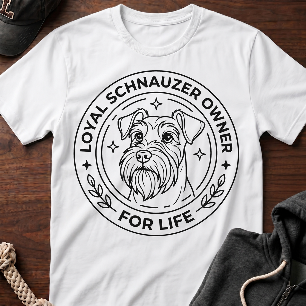 Loyal Schnauzer Owner For Life T-Shirt