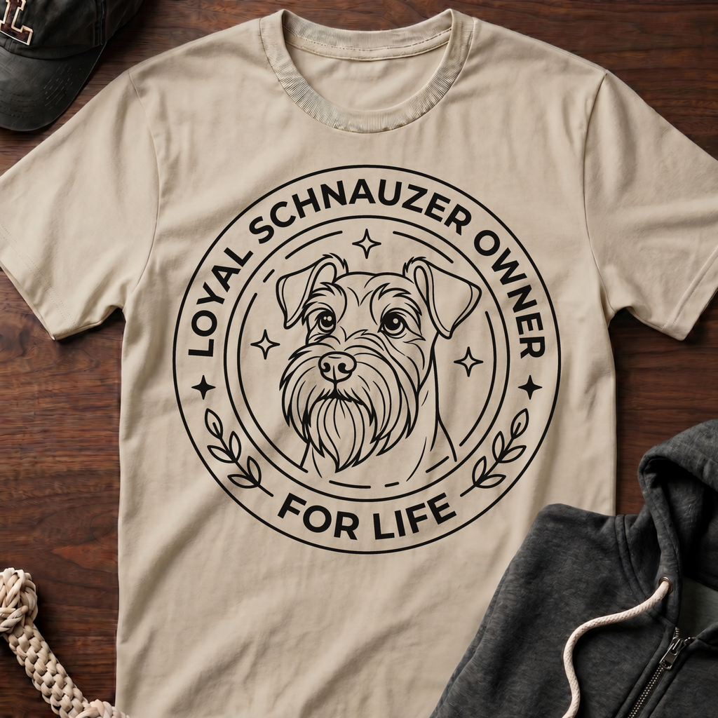 Loyal Schnauzer Owner For Life T-Shirt