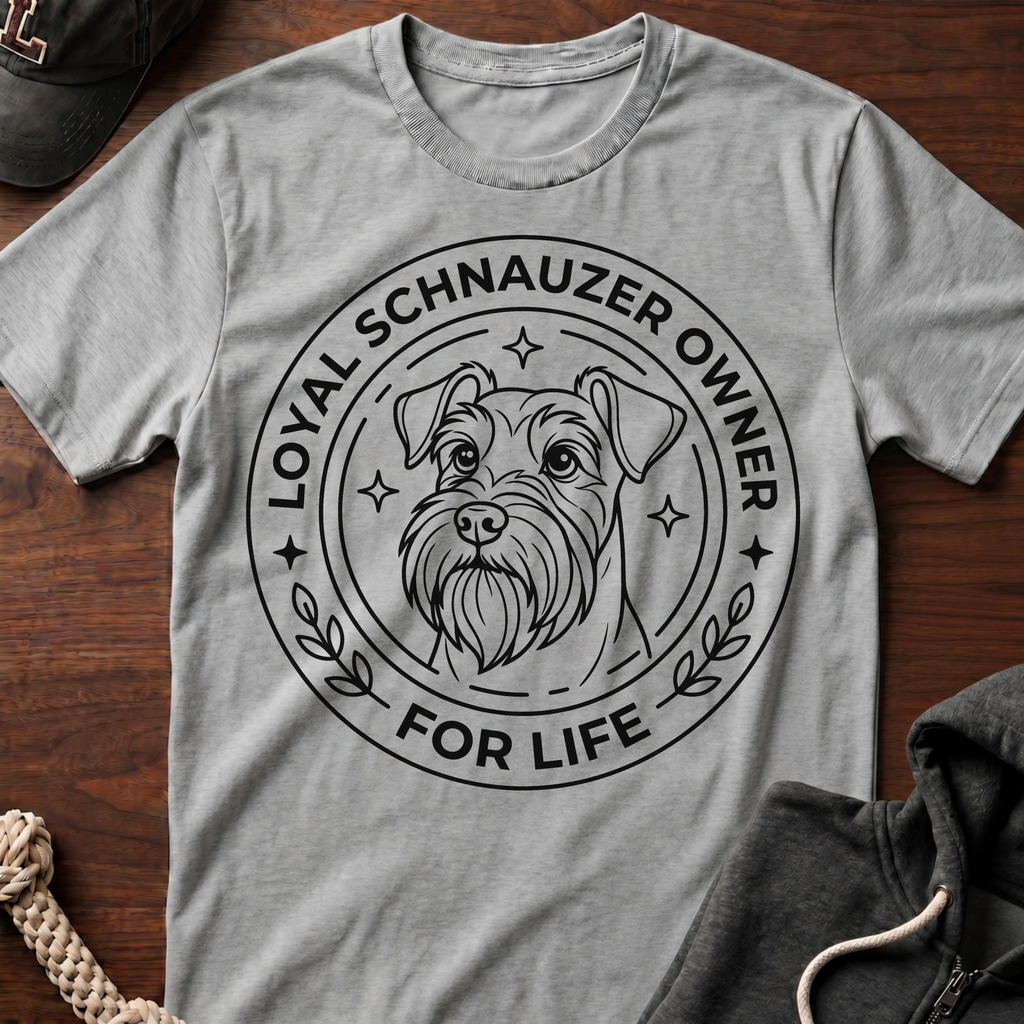 Loyal Schnauzer Owner For Life T-Shirt