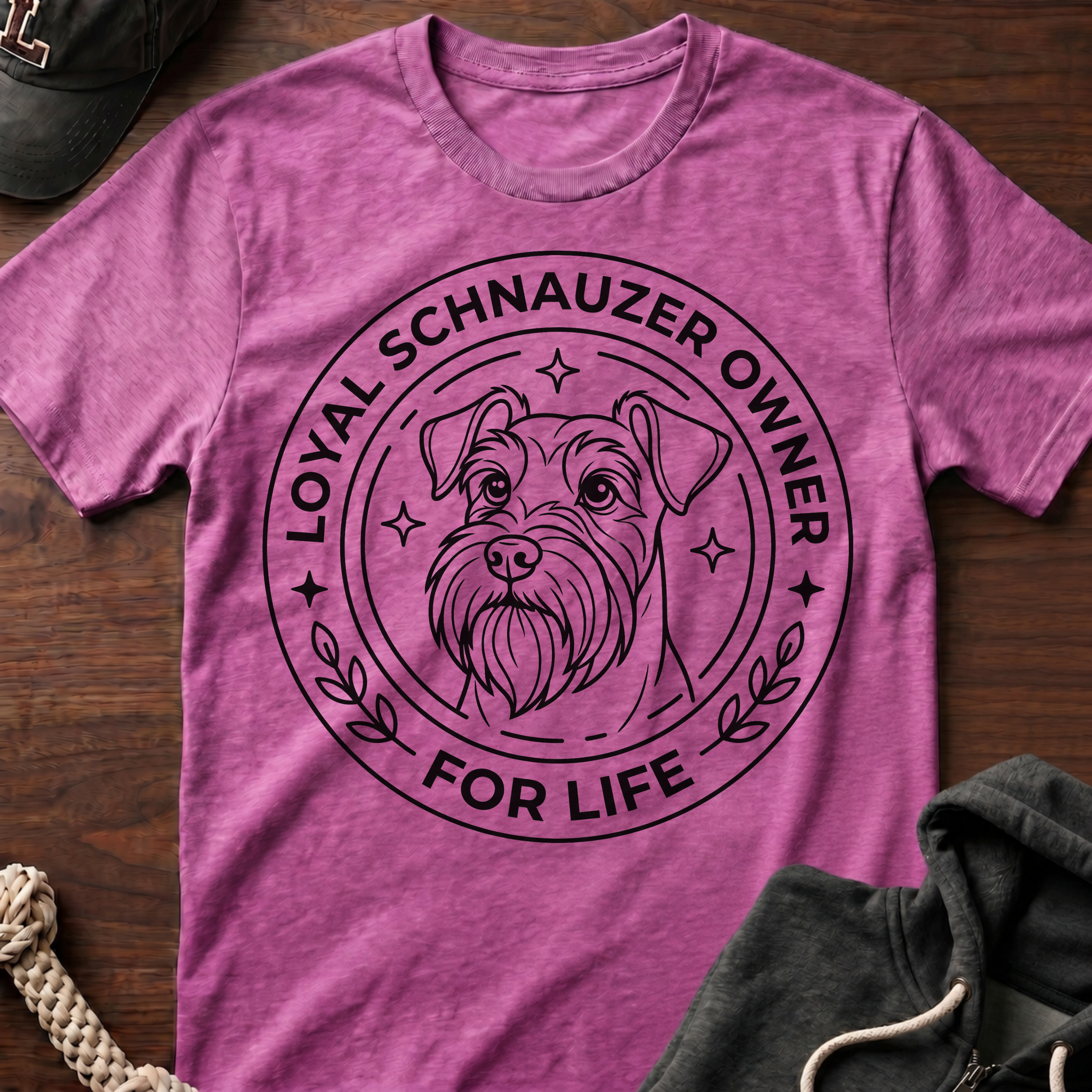 Loyal Schnauzer Owner For Life T-Shirt