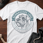 Schnauzers Love Harder T-Shirt