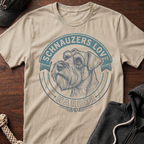 Schnauzers Love Harder T-Shirt
