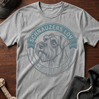 Schnauzers Love Harder T-Shirt