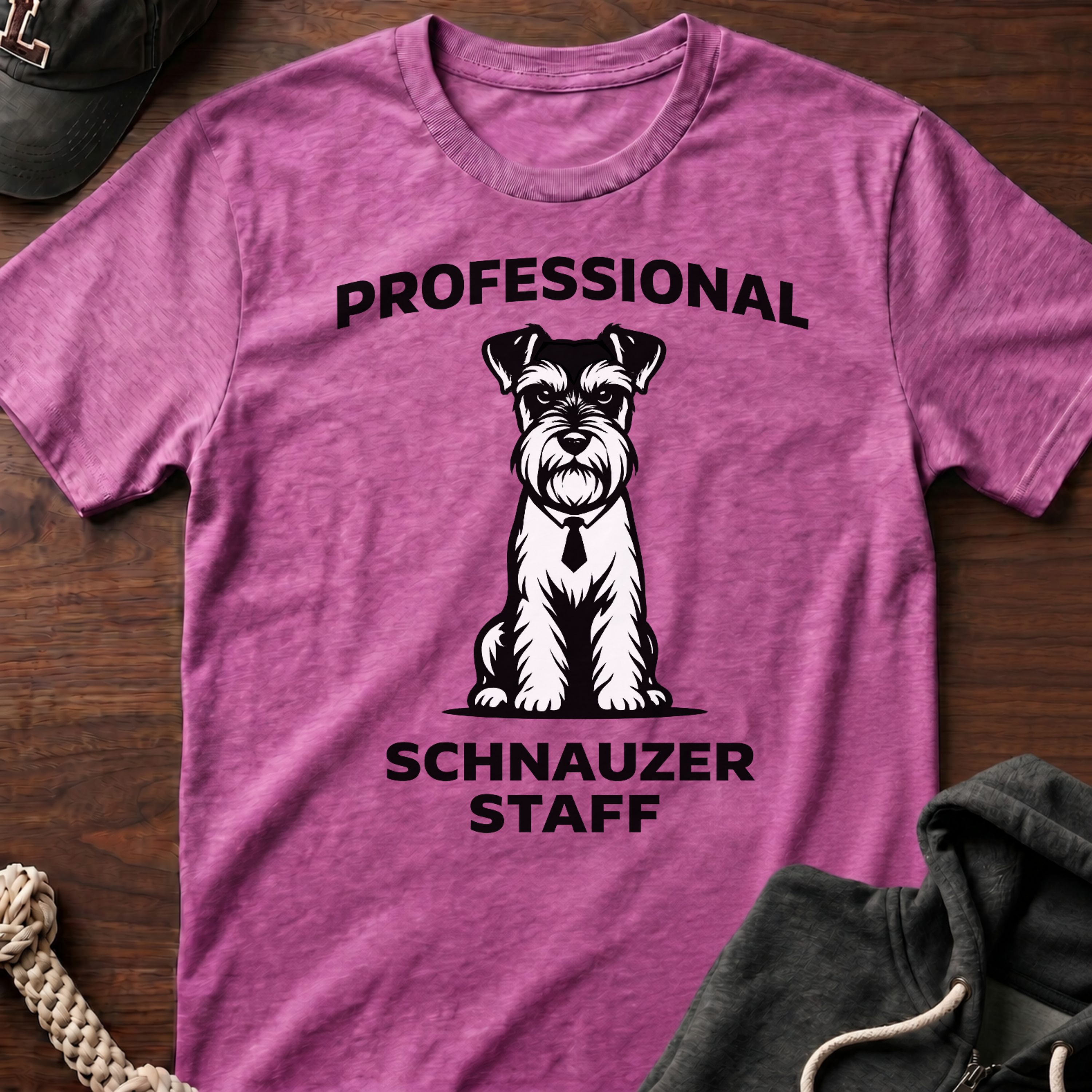 Professional Schnauzer Staff T-Shirt