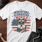 Patriotic Schnauzer T-Shirt