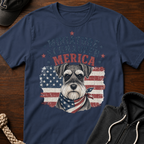 Patriotic Schnauzer T-Shirt