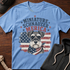 Patriotic Schnauzer T-Shirt
