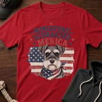 Patriotic Schnauzer T-Shirt