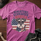 Patriotic Schnauzer T-Shirt