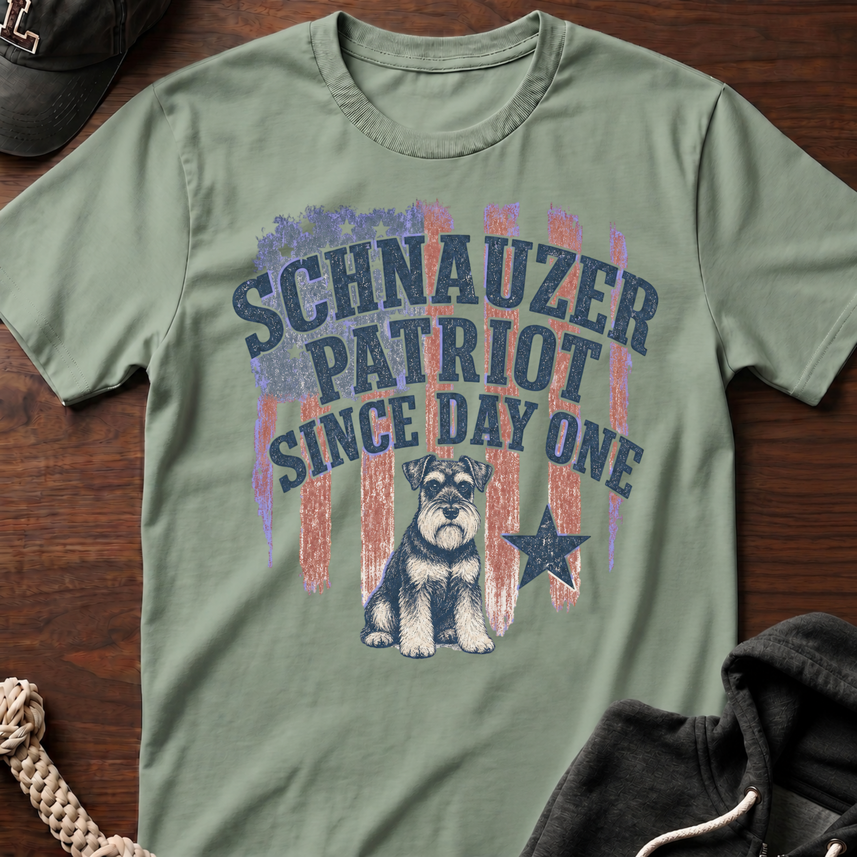 Schnauzer Patriot T-Shirt