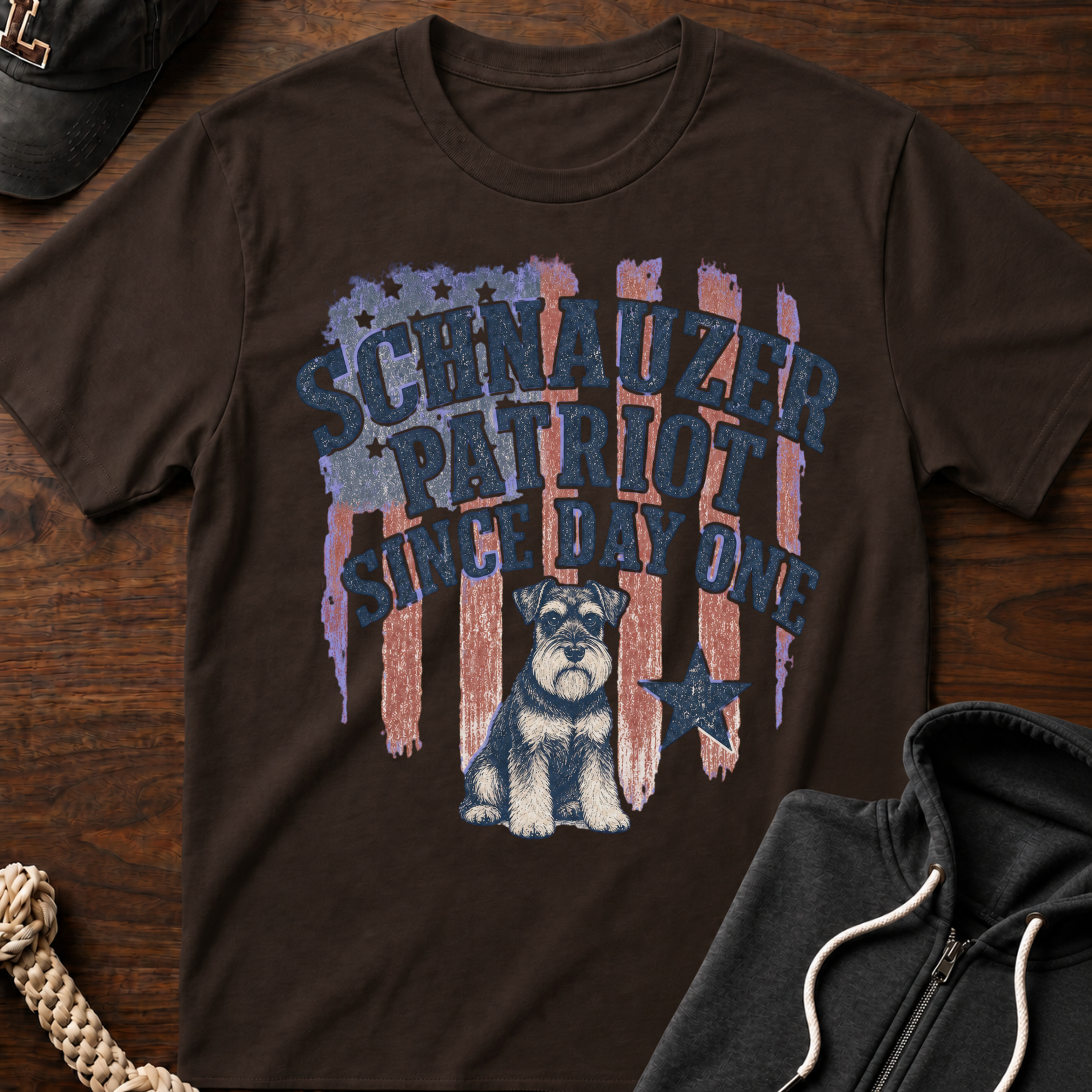 Schnauzer Patriot T-Shirt