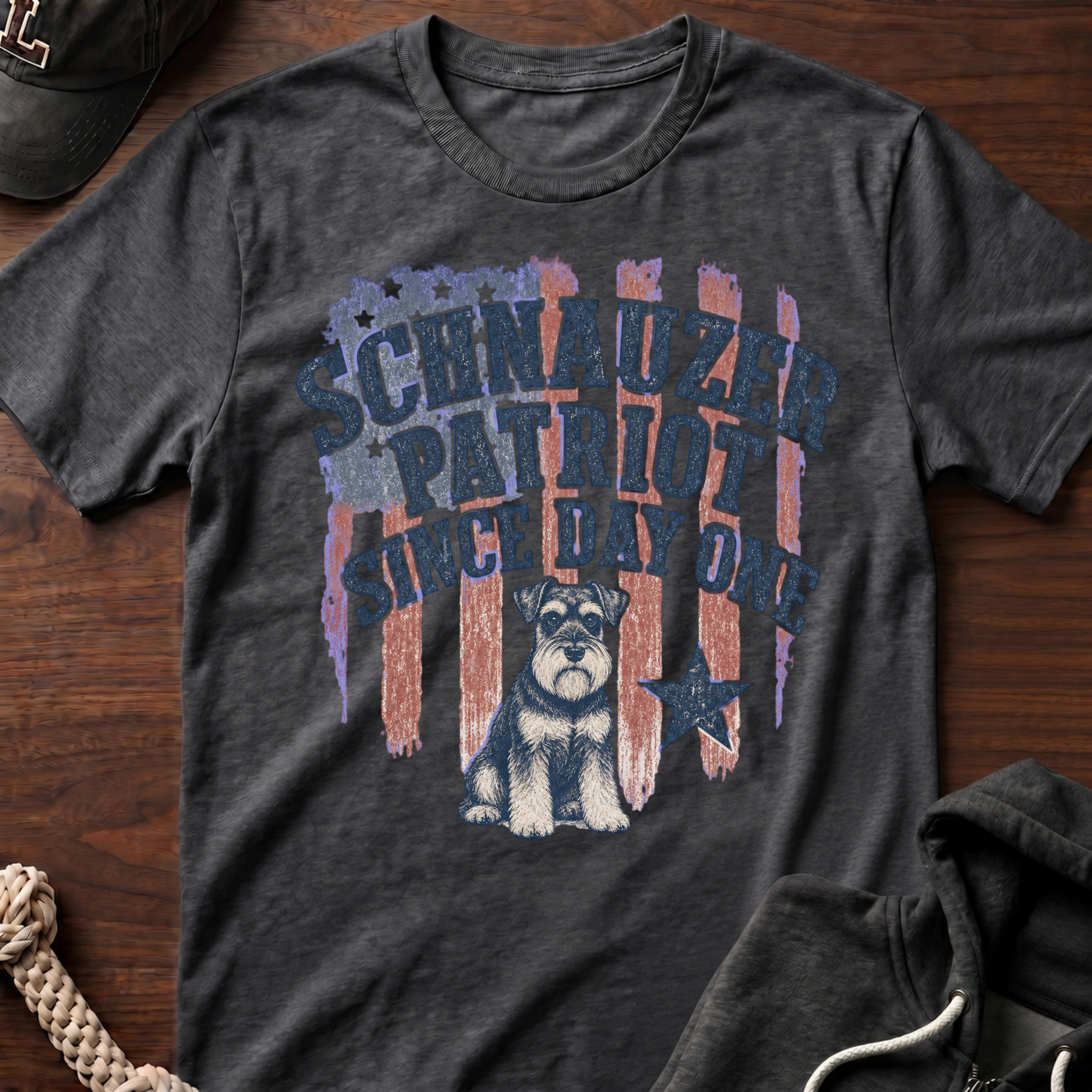 Schnauzer Patriot T-Shirt
