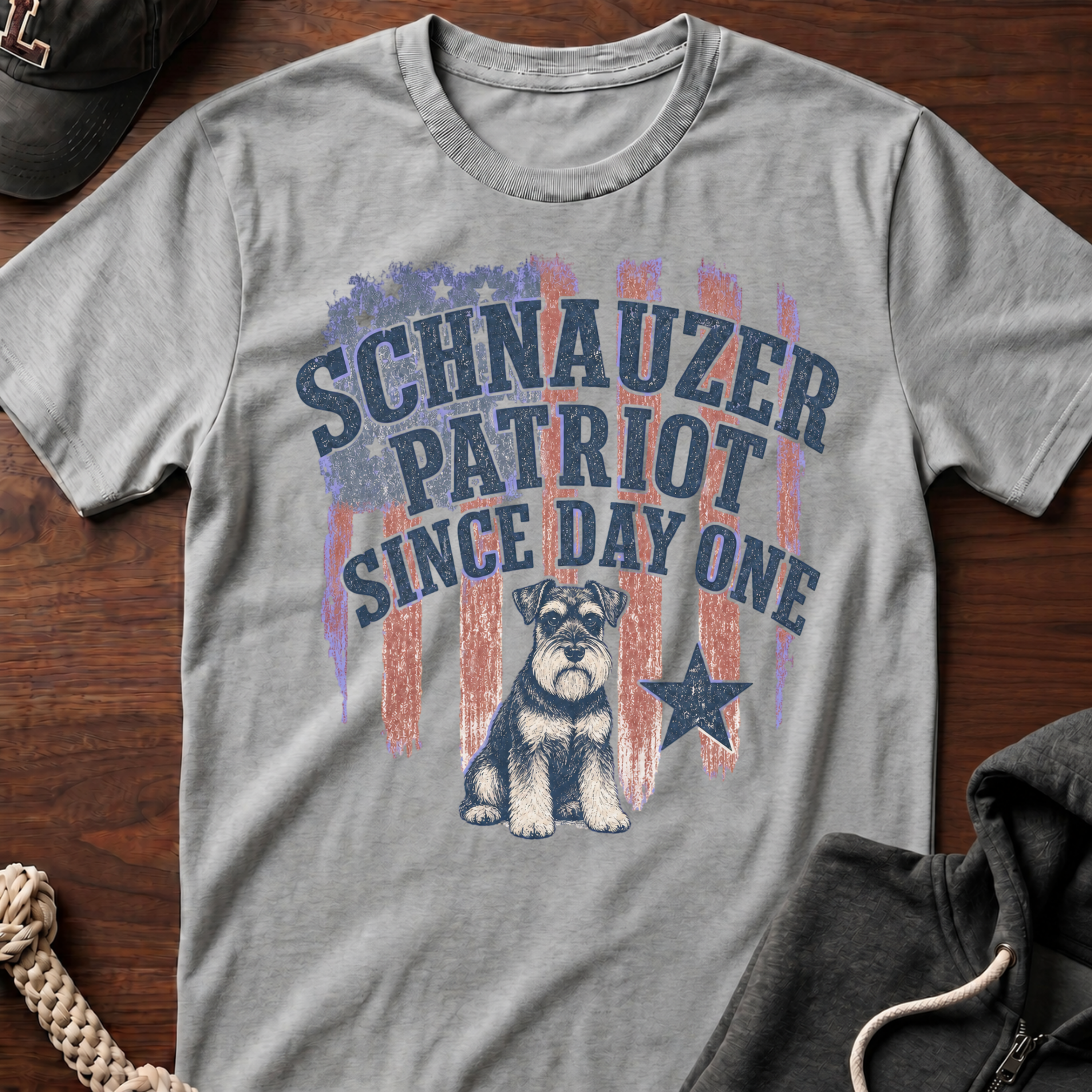 Schnauzer Patriot T-Shirt