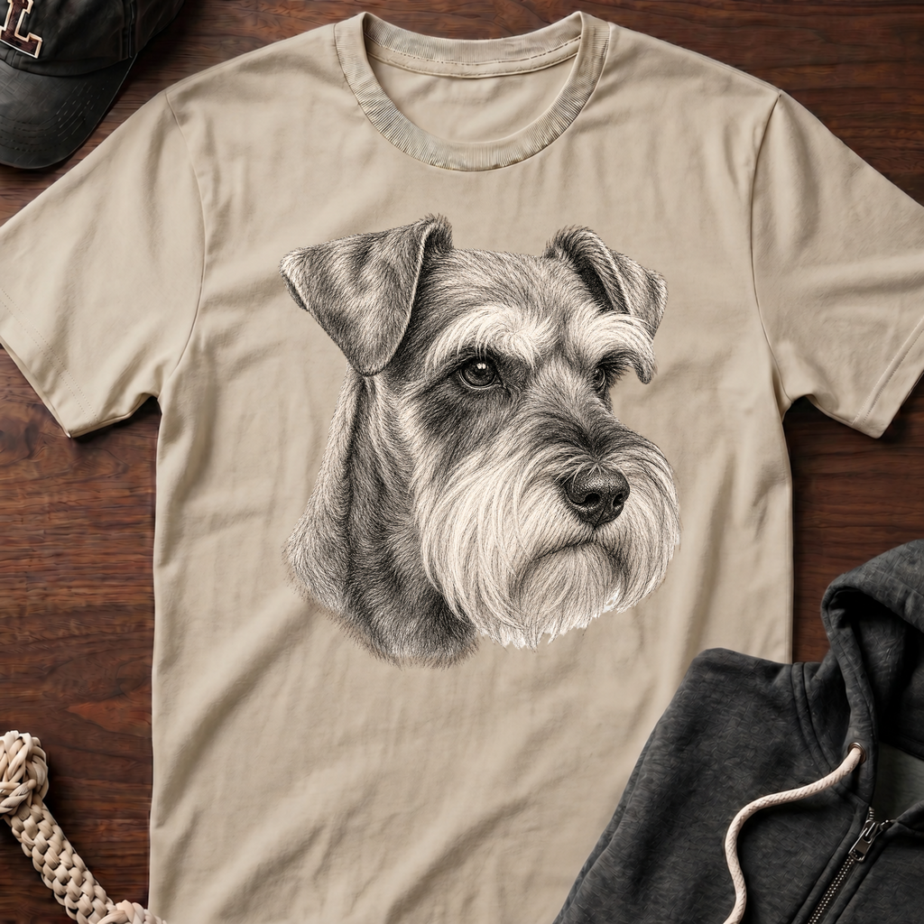 Schnauzer Portrait T-Shirt
