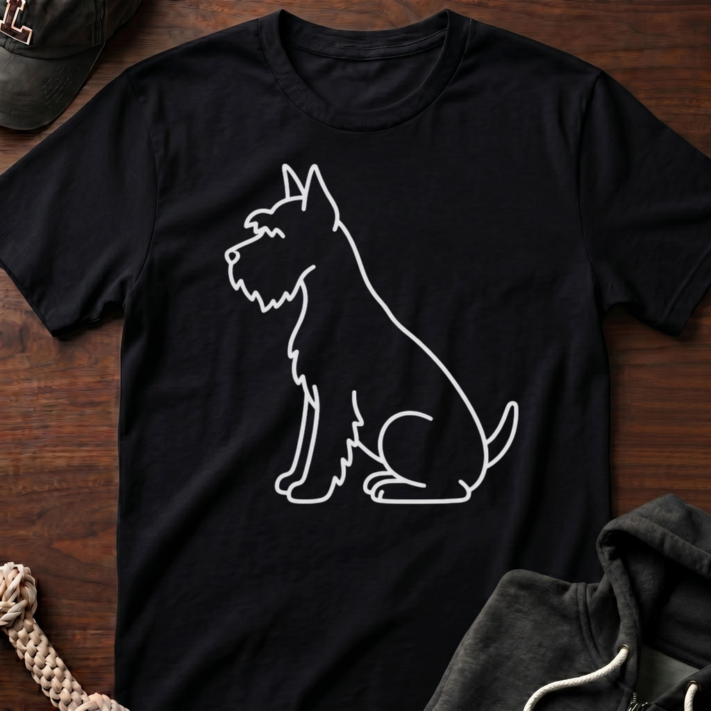Minimalist Chest Logo_White T-Shirt