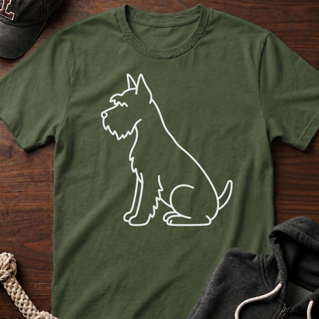 Minimalist Chest Logo_White T-Shirt