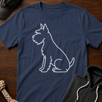 Minimalist Chest Logo_White T-Shirt