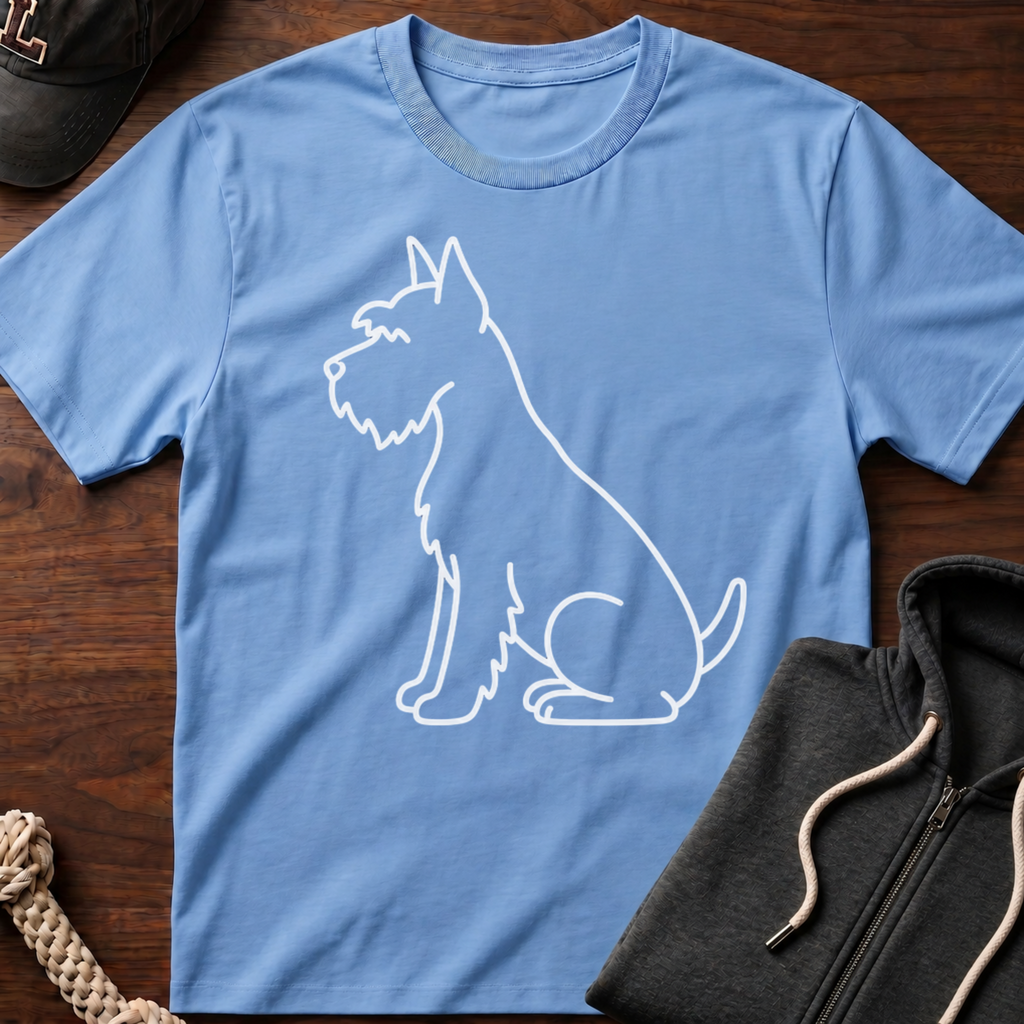 Minimalist Chest Logo_White T-Shirt