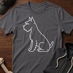 Minimalist Chest Logo_White T-Shirt