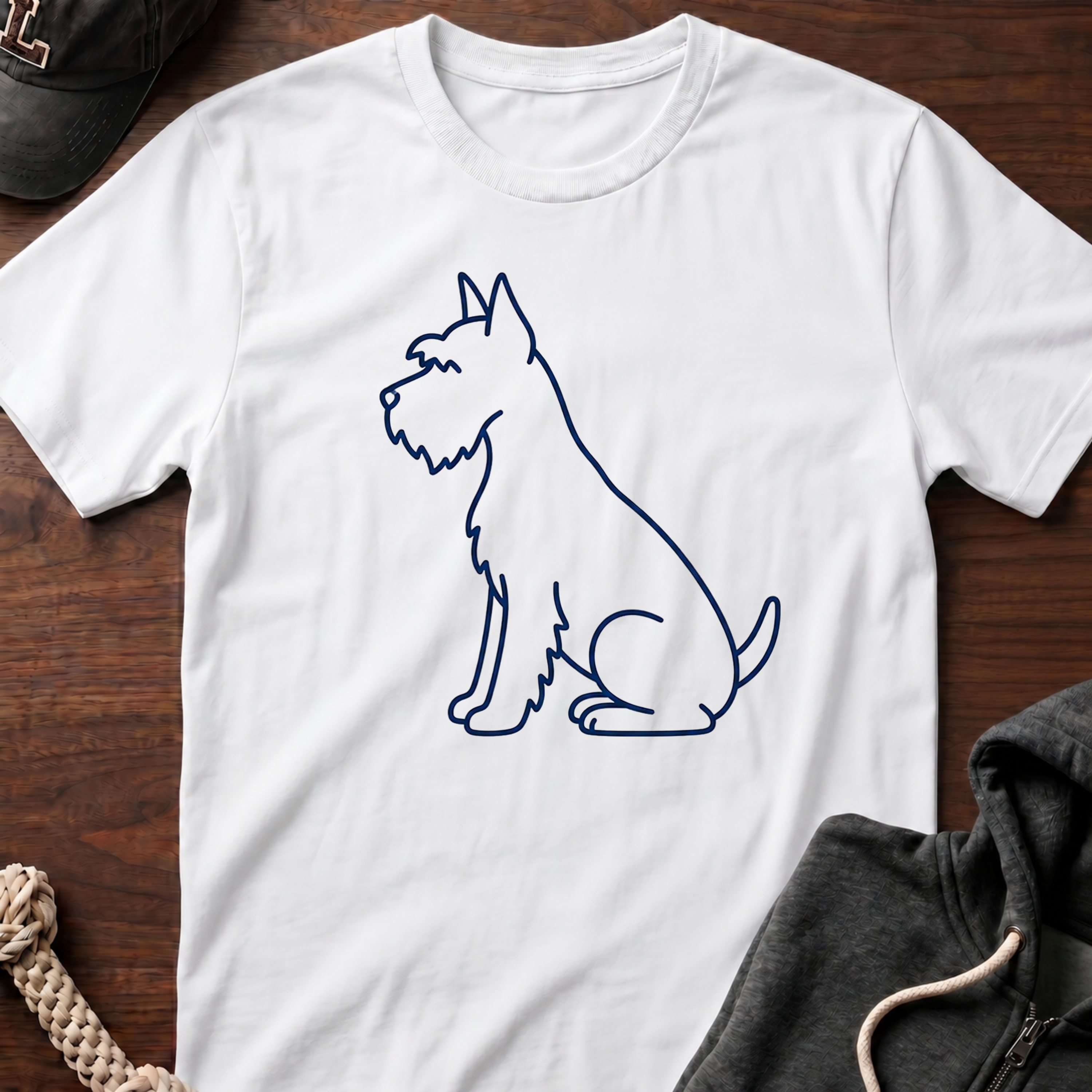 Minimalist Chest Logo_Black T-Shirt
