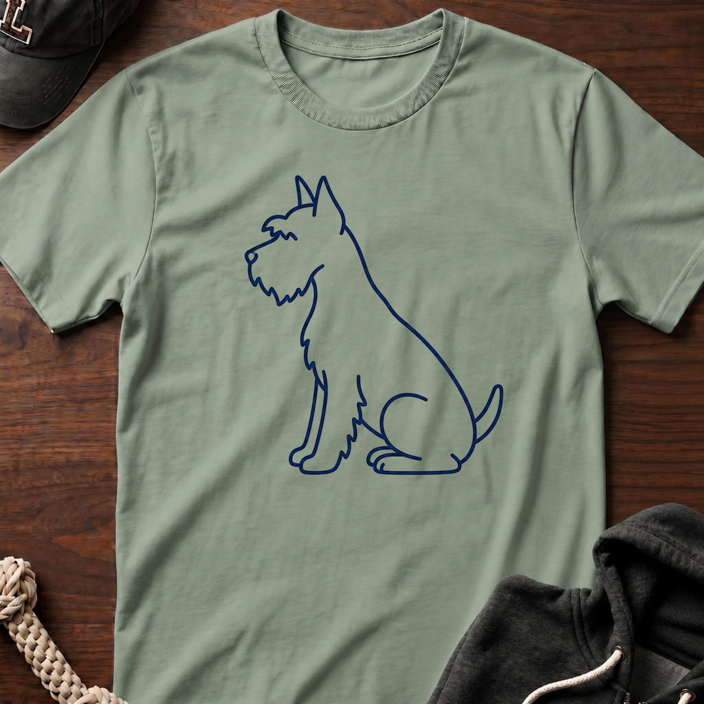 Minimalist Chest Logo_Black T-Shirt