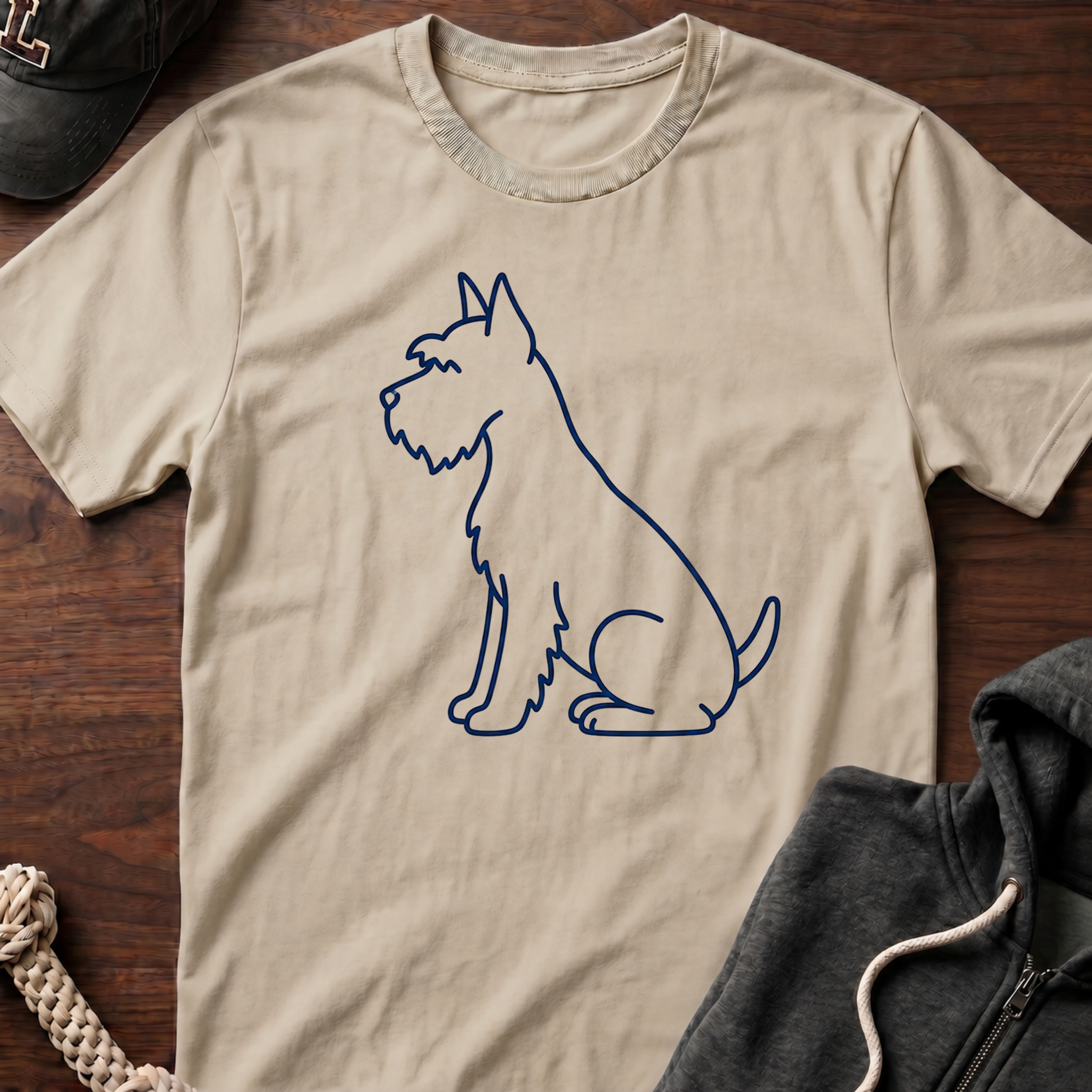 Minimalist Chest Logo_Black T-Shirt